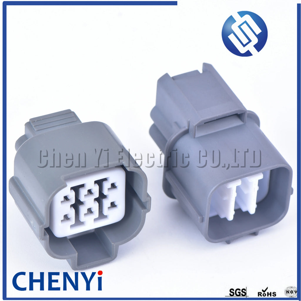 6 Pin auto Waterproof Connector female or male Oxygen Sensor plug For Honda Accord Fit Civic CRV Odyssey 6189-0133 6188-0175