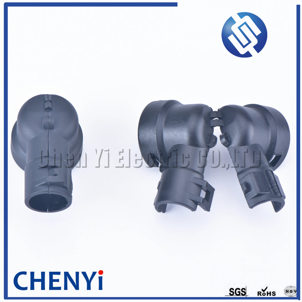 5 pcs 965783-1 CORRUGATED TUBE CAP 90 DEG Diameter shell sheath for Tyco Auto plug electric connector 965786-1 967650-1