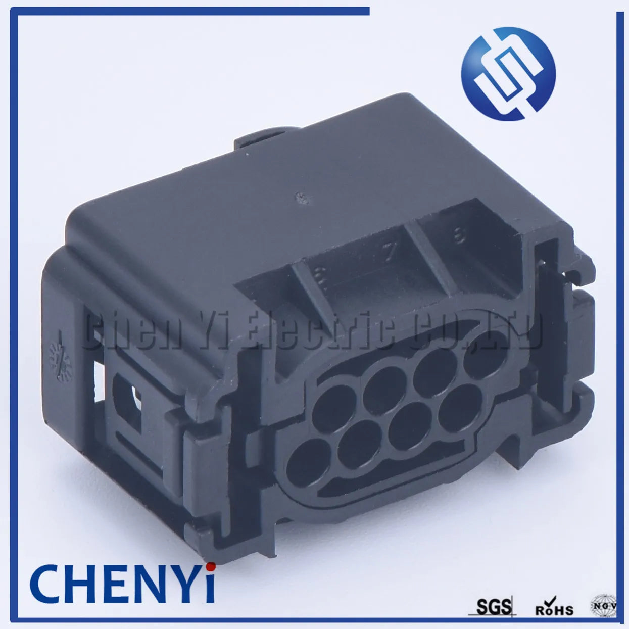 8 Pin 1-1534229-1 ACC Electric Eye Radar Sensor Plug Lane Change Assist Controller Connector 4F0972708 4F0 972 708