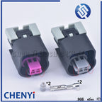 2 Pin Automotive Waterproof Connector Camshaft Intake Exhaust VVT Valve Solenoid Socket Plug 15335987 For GM Opel Insignia