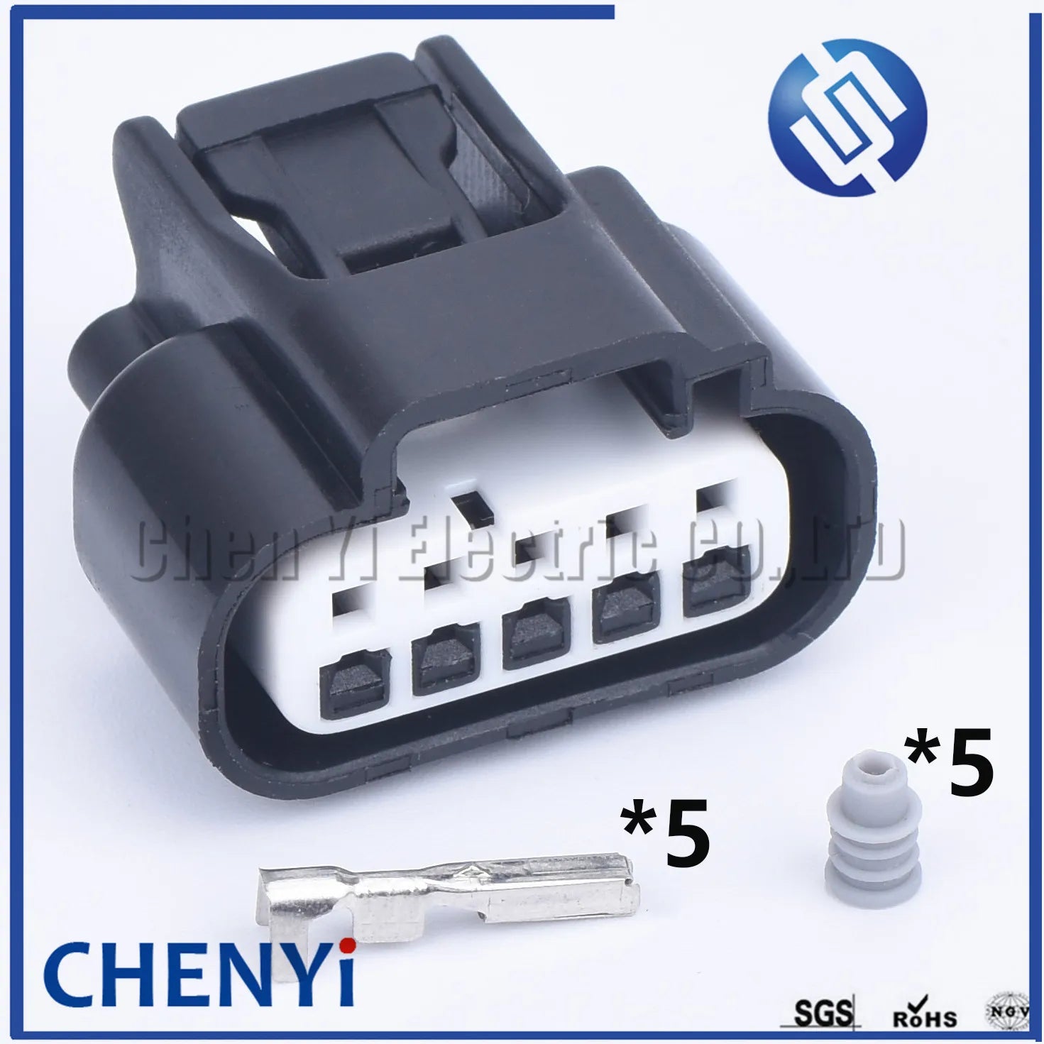 1 set 5 Pin 7283-5529 Waterproof Female Housing Plug 11904 cable adapter sensor electric Yaw Rate Sensor connector 90980-11904