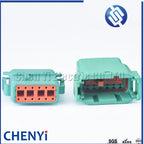 green Deutsch 12 Pin Sealed waterproof connector DTM06-12SC DTM04-12PC Automotive Connector Heavy Truck Wiring Harness Plug