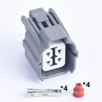 4 Pin HW Sealed Auto Connector Light Lamp Motor Socket Oxygen sensor Plug 6189-0132 6181-0073 For Toyota Camry Honda B-Series