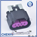 4 pin female auto waterproof ignition coil plug oxygen sensor connector 15487756 15466325 GT series socket For Buick Chevrolet