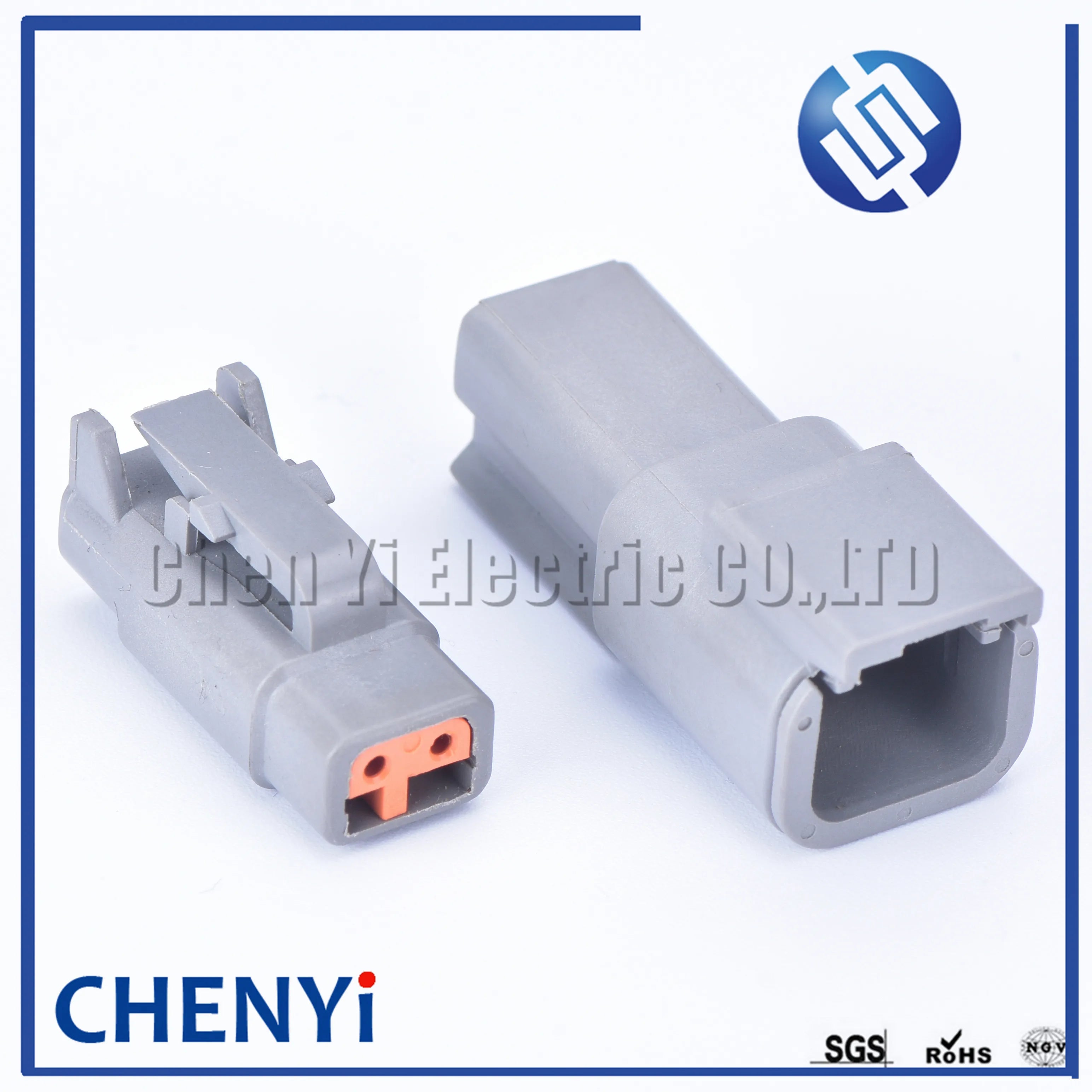 2 Pin connector Auto Waterproof Connector Electrical Inlet Air Temperature Sensor Plug DTM06-2S DTM04-2P For Deutsch DTM