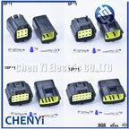 299 Pcs 1.8mm 1-16 Pin Waterproof plug Electrical Wire Connector Sets Kits with Crimp Pins and rubber seals 174661-2