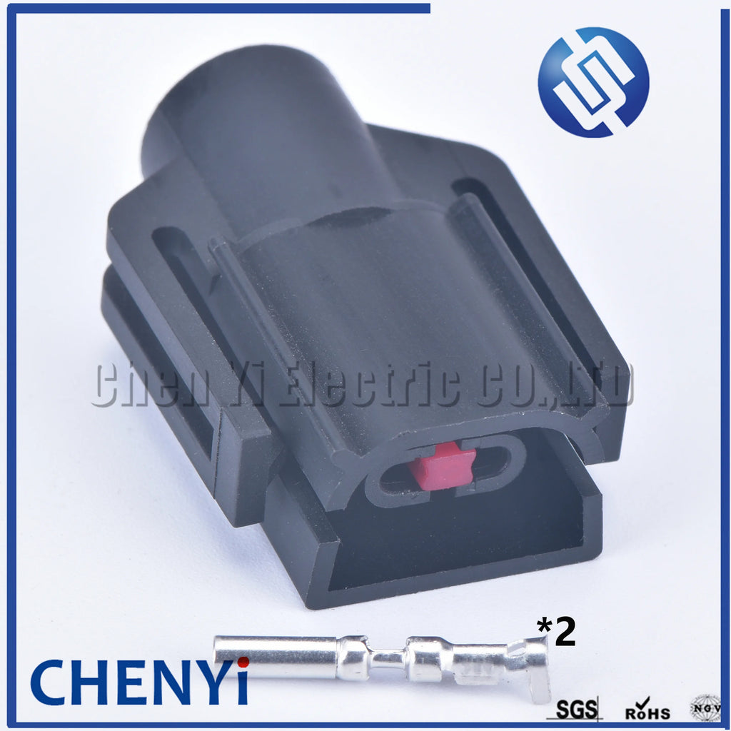 2 pin car waterproof auto connector female cable plug sensor electrical plug connector E4AB-14489 For Ford GMC