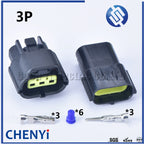 1/2/3/4/6/8/10/12/16 Pin Waterproof Connector Electrical Plug Car Auto Sealed Truck Harness Socket 174879-2 174877-2