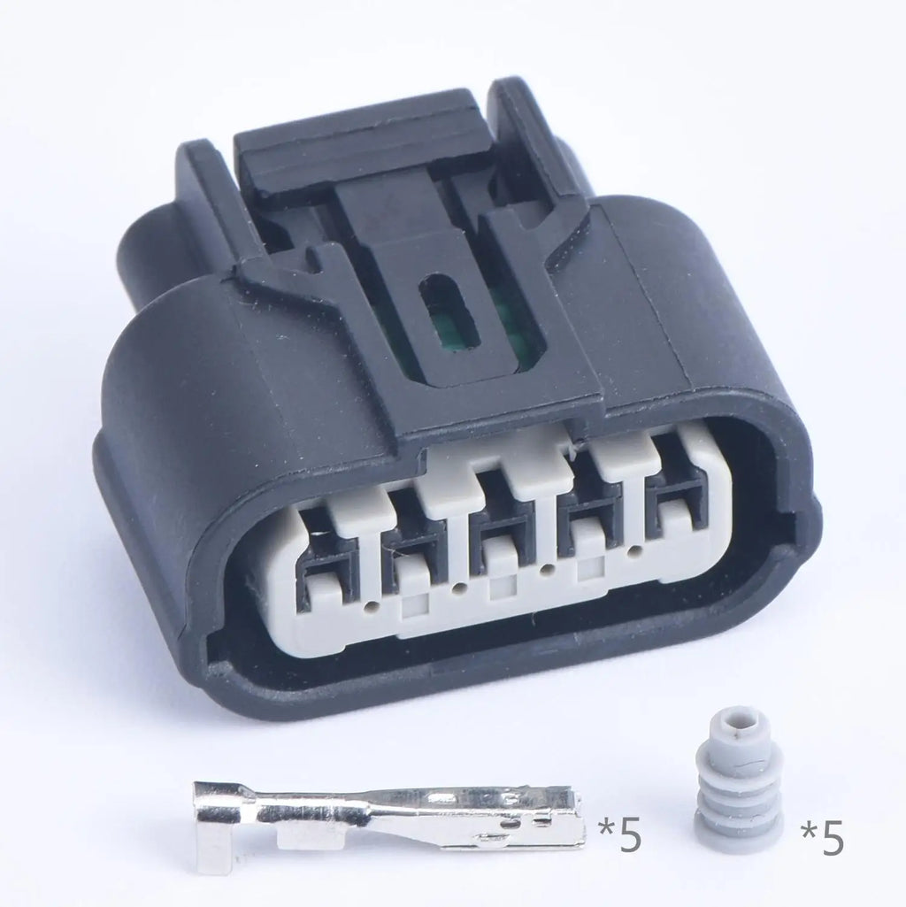 5 Pin Auto Waterproof Connector Mass Air flow Sensor plug Intake Pressure Oxygen Sensor Plug 6189-1081 6189-6909 For Honda