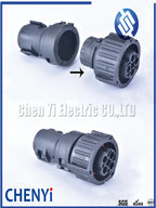 4 pin odometer speed sensor plug sealed auto connector 1-967325-1 with cable Sheath 965786-1/965783-1 For round HOWO A7