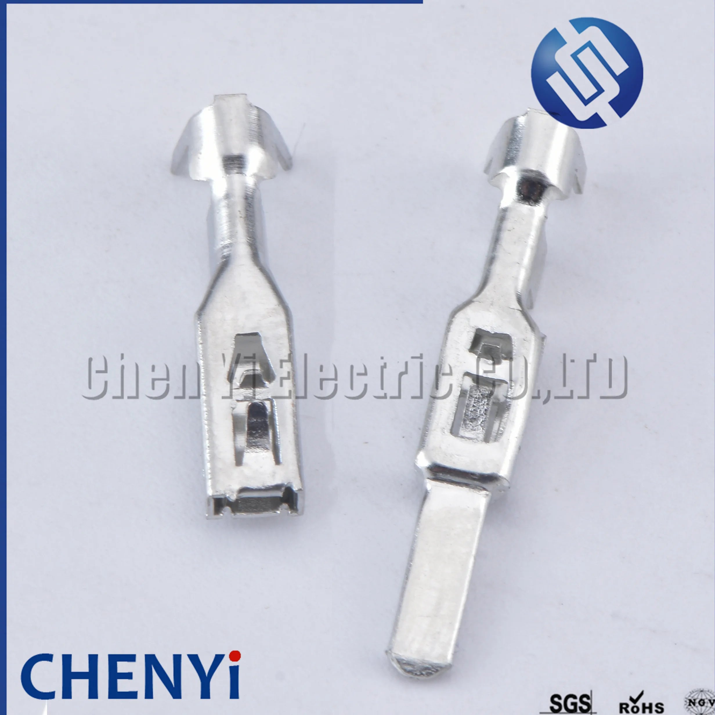 50 Pcs 2.8mm series pins H62 brass tinned Wiring copper terminals For Automotive connector DJ615A-2.8×0.8A 50290937 09441391