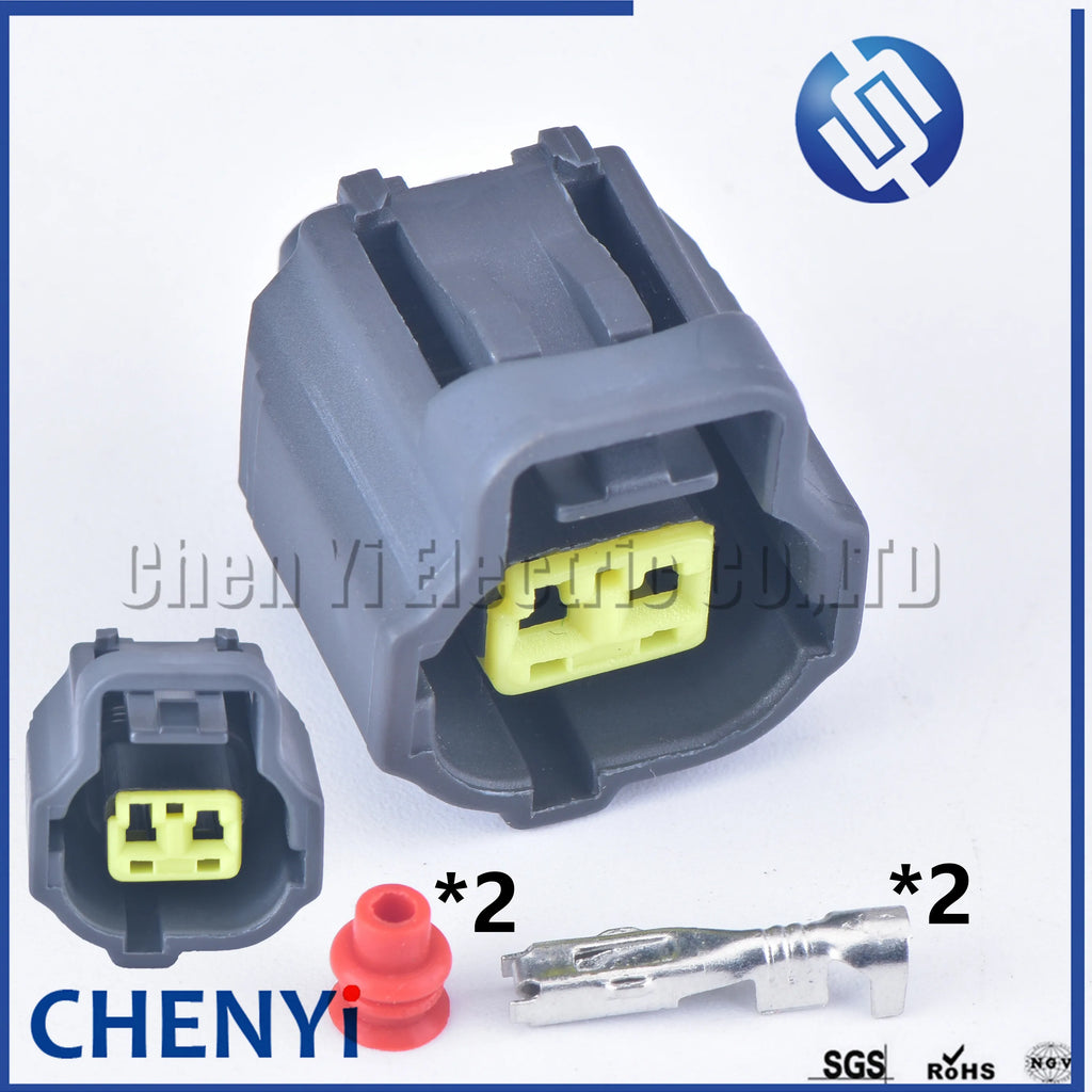 2 set 2 Pin 1.8 auto waterproof connector Coolant Temperature Sensor Socket plug 178390-1 178390-2 178390-3 178392-2 184000-1