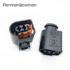 1 Set 2 Pin Car 4D0971992B Alternator Pigtail Plug Wiring Harness Electrical Cable Connectors For Golf Polo Passat A4 Skoda