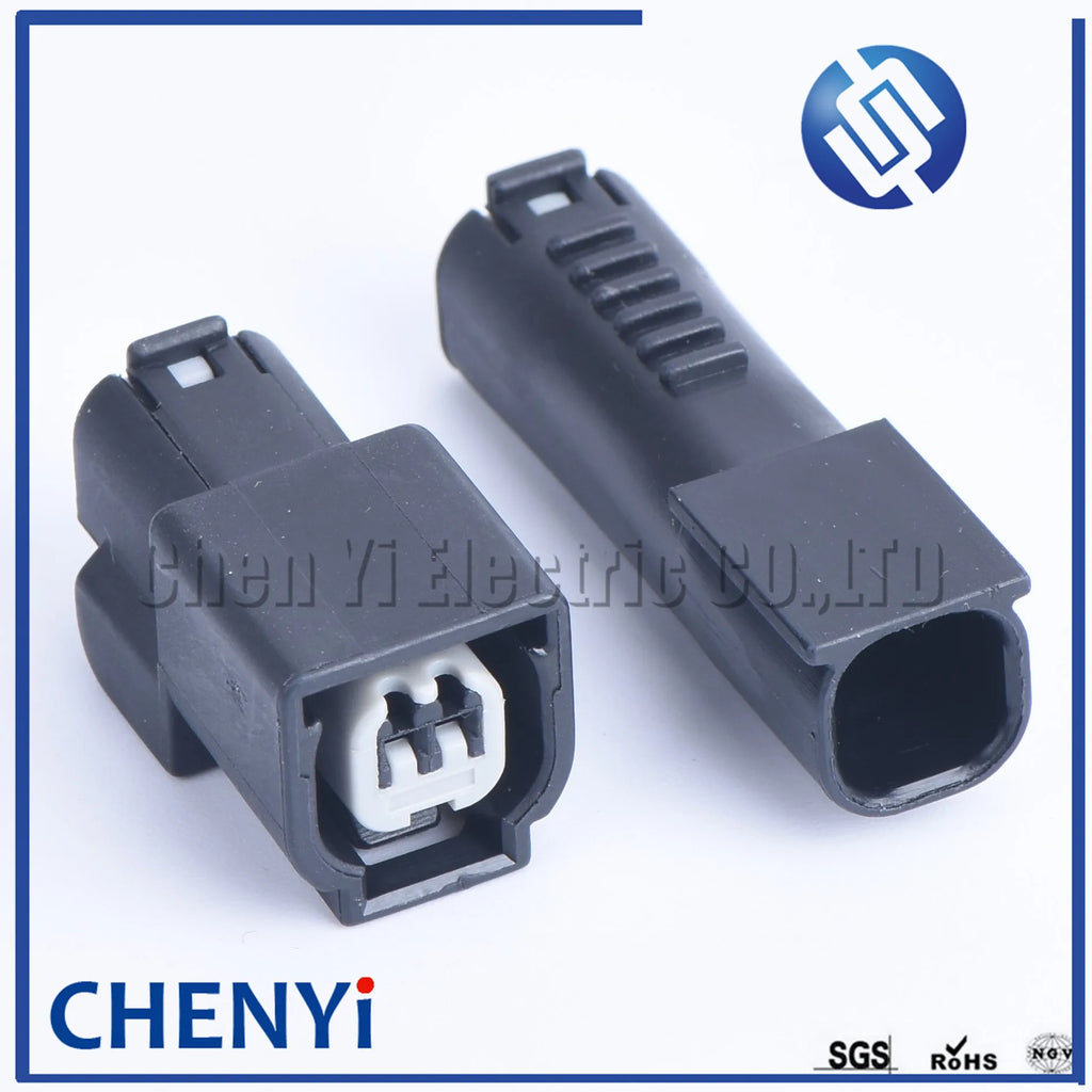 2 pin male or female Auto Fuel Injector Electronic Waterproof Connector Wire harness plug CB400 6189-6904 For Honda