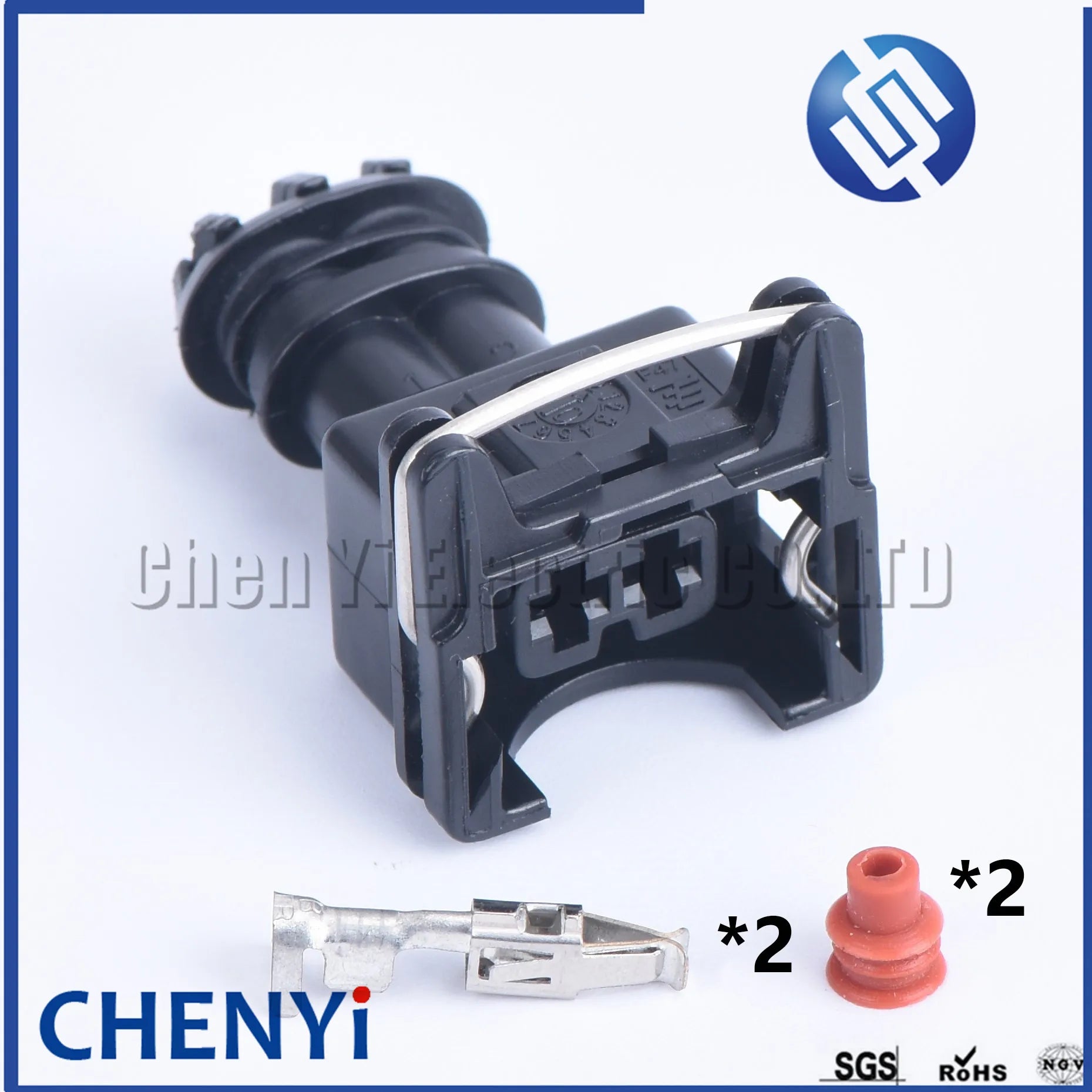 5 set 2 Pin efi series female Replacement Waterproof Electrical Wire Connector Fuel injector plug EV1 282762-1 282189-1
