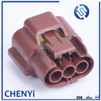 1 set 3 Pin 6098-0142 Automotive Ignition Coil Plug Female waterproof Connector TPS Throttle Position Sensor For Cars Nissan