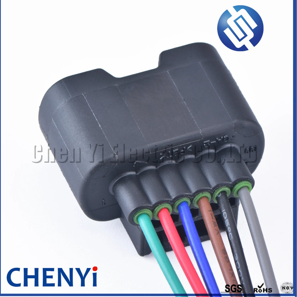 6 Pin Electrical Accelerator Pedal Sensor PDC Sensor Connector Cable auto waterproof plug 7287-1380-30 For Honda Nissan Toyota