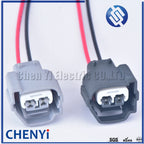 2 Pin Ignition Coil Connector Plug with Cable Wire Harness For Hyundai Getz Accent 1.6L Elantra J3 90980-10901 90980-10899