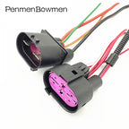 4 Pin Auto Electronic Connector Wiring Harness Fan Socket For Passat Tiguan Golf Skoda Octavia 1J09064 1J0906444 1J0906234