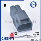 2 Pin Ignition Coil Connector Plug For Toyota Accent 1.6L Elantra J3 1JZ-GTE 2JZ-GTE 90980-10901 90980-10899 7283-7023-10