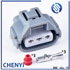 3 Pin Auto waterproof connector Turn Signal Headlight Bulb Lamp Holder Plug 90980-11020 For Toyota Lexus Scion Honda Nissan