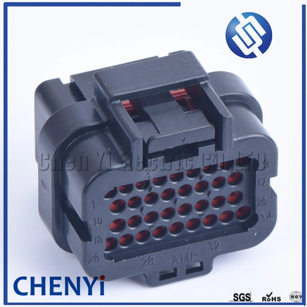 26/34/60 Pin ECU PCB Mount Header Plug Connector 6437288-1 6437288-3 4-1437290-0 3-1437290-7 5-6447223-0 6437288-6 2-6447232-3