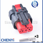 3 Pin Auto Waterproof engine oil pressure camshaft sensor Plug Connector 776523-1/2/3/4 776429-1 For CAT Excavator Carter