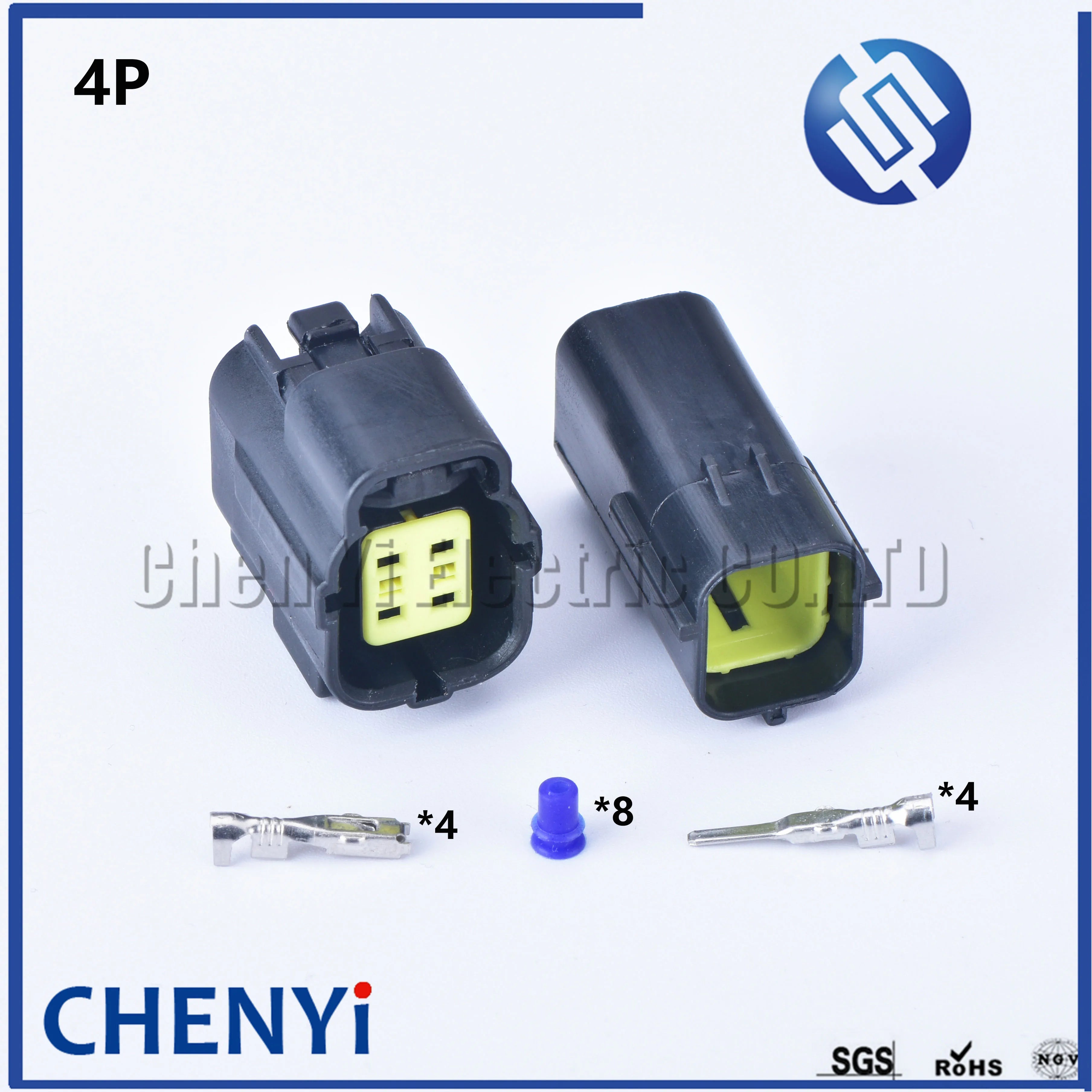 1/2/3/4/6/8/10/12/16 Pin Waterproof Connector Electrical Plug Car Auto Sealed Truck Harness Socket 174879-2 174877-2
