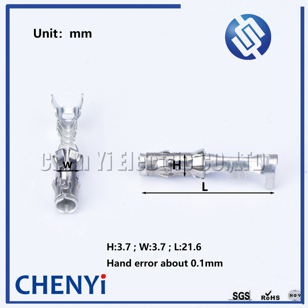 20/50 pcs 2.5mm compound type crimp terminal auto crimp loose wire terminal electric connector loose pins 962981-1 962971-1