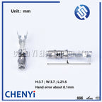 20/50 pcs 2.5mm compound type crimp terminal auto crimp loose wire terminal electric connector loose pins 962981-1 962971-1