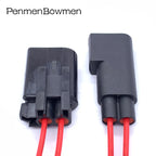 1 Set 2 Pin Car Wheel Motor Engine Lamp Brake Pad Wheel ABS Electrical Cable Connectors Wire Harness Plug 2-1437712 2-143771