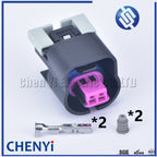 2 Pin Automotive Waterproof Connector Camshaft Intake Exhaust VVT Valve Solenoid Socket Plug 15335987 For GM Opel Insignia