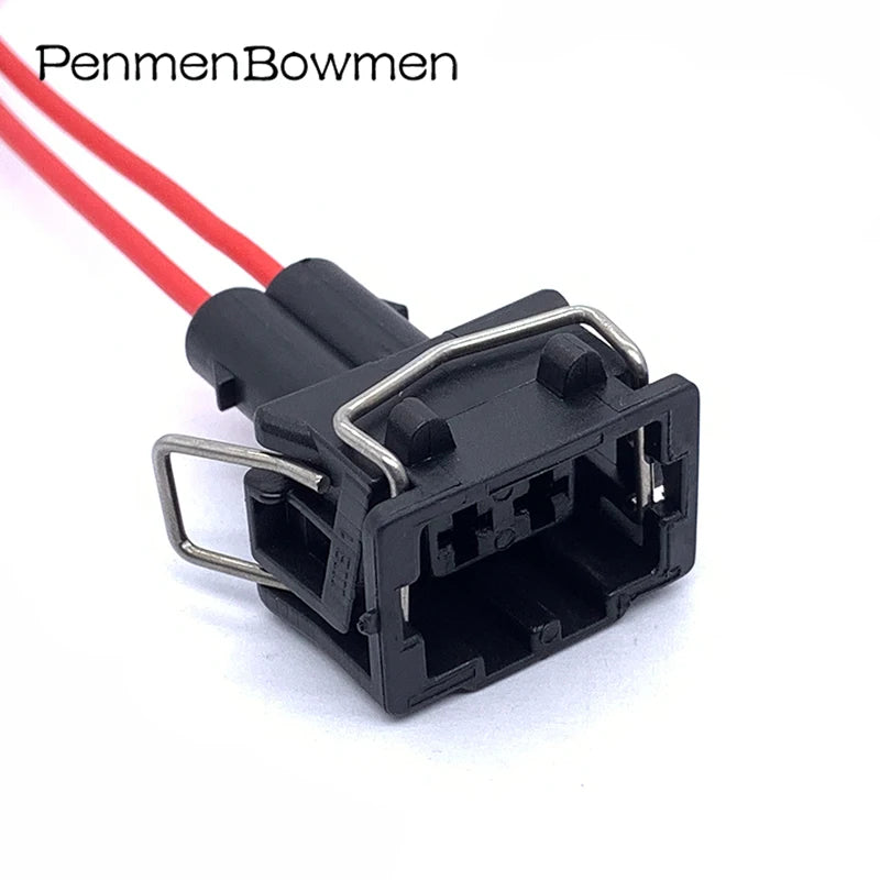 1 Set 2 Pin Auto 3.5mm Turning Lamp Holder Plug Wire Harness Car Male Waterproof Electronic Connector With Cable For 357972752