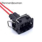 1 Set 2 Pin Auto 3.5mm Turning Lamp Holder Plug Wire Harness Car Male Waterproof Electronic Connector With Cable For 357972752