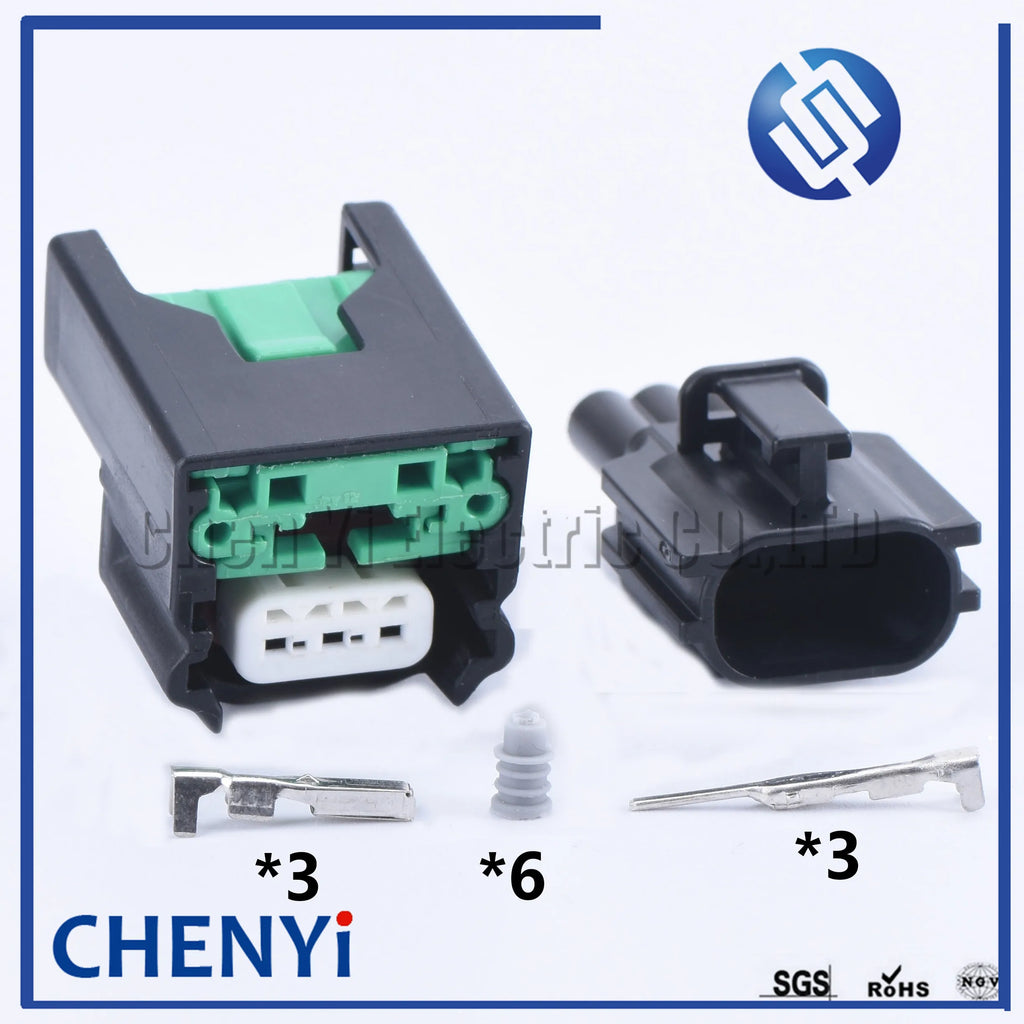 3 Pin male or female 7283-7392-30 Automotive Camshaft Position Sensor Plug Waterproof Auto Connector Socket For Nissan