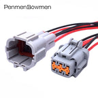 1 Set 6 Pin Auto Car Headlight Electrical Cable Female Connectors Plug Wire Harness For Nissan Teana 6188-0560 6189-1175
