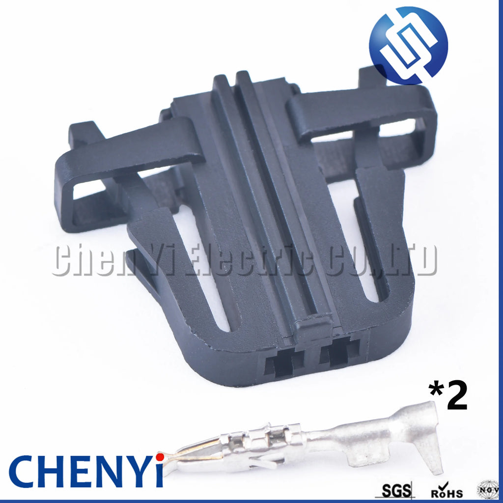 5 sets 2 Pin car License Light Socket Door Light Connector Trunk lights Horn Sensor Plug 3B0972712 1J0971972 1J0 971 972