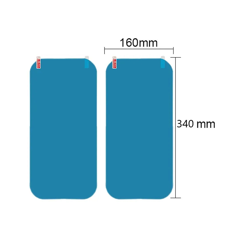 Car Truck Rain-proof Film Rearview Mirror protective Rain Proof Films Anti-Fog Waterproof Film Car Window Transparent Sticker