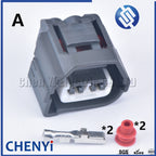 2 Pin Ignition Coil Connector Plug For Toyota Accent 1.6L Elantra J3 1JZ-GTE 2JZ-GTE 90980-10901 90980-10899 7283-7023-10