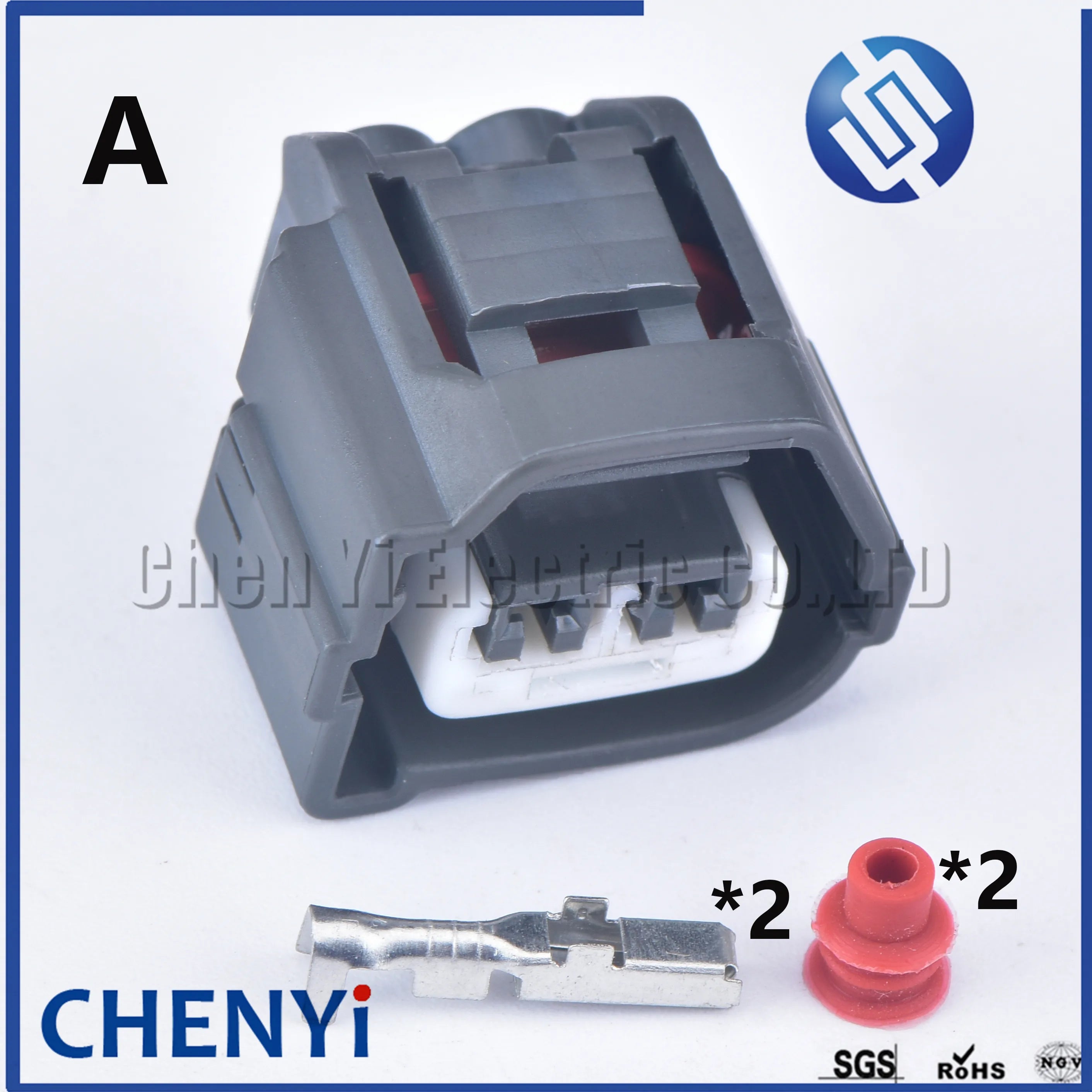 2 Pin Ignition Coil Connector Plug For Toyota Accent 1.6L Elantra J3 1JZ-GTE 2JZ-GTE 90980-10901 90980-10899 7283-7023-10