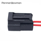 1 Set 2 Pin 6195-0043 Auto Fuel Injector Electrical Cable Connectors Waterproof Female Wire Harness Plug For Honda 06A973722