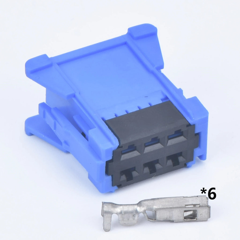 6 Pin Auto Air Conditioner Blower Resistance Heater Speed Control Connector Harness Plug 98172-1004 For Peugeot Renault 197676E