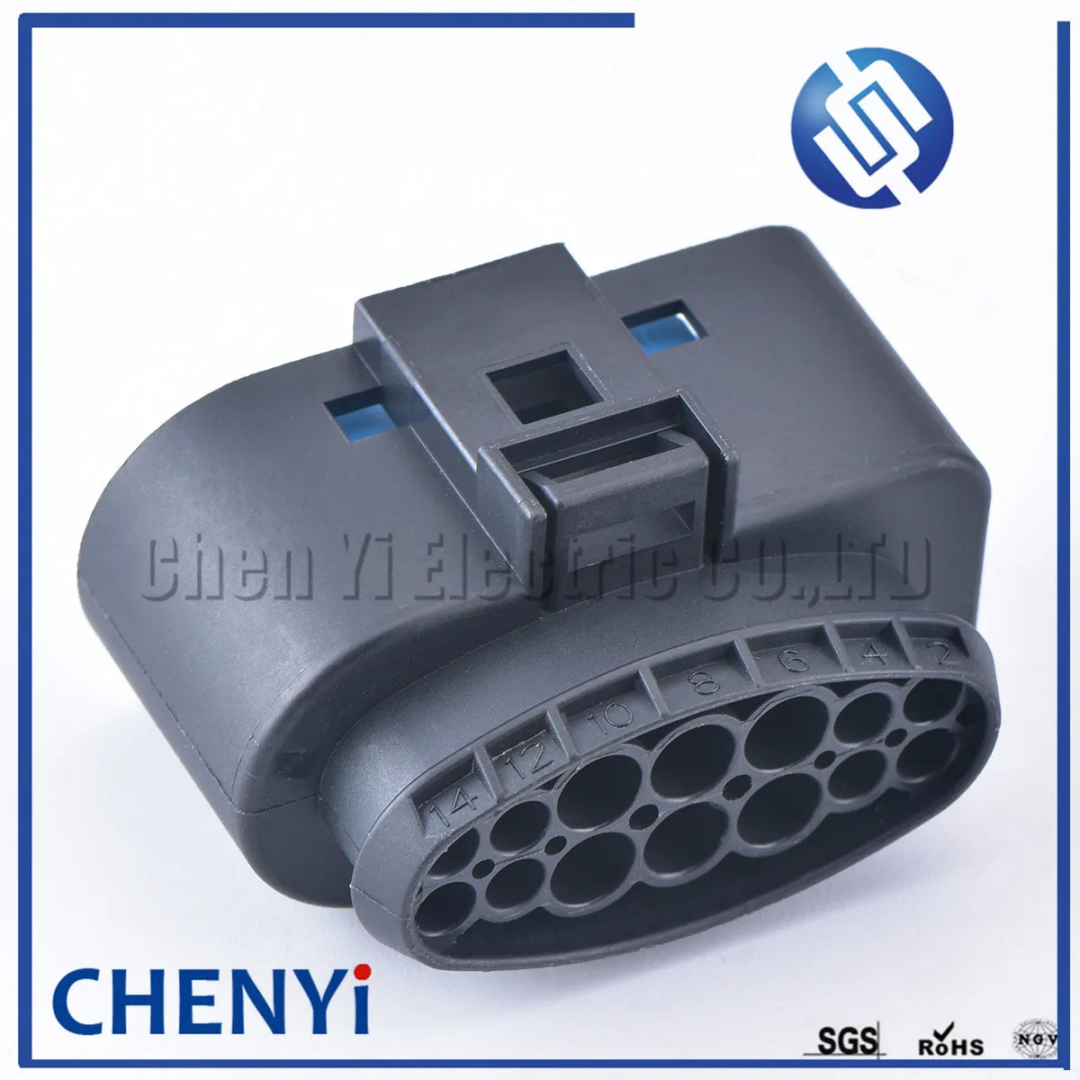 14 Pin 1.5/3.5mm female Automotive waterproof connector Harness plug 1719105-2 for ford Focus max left H7