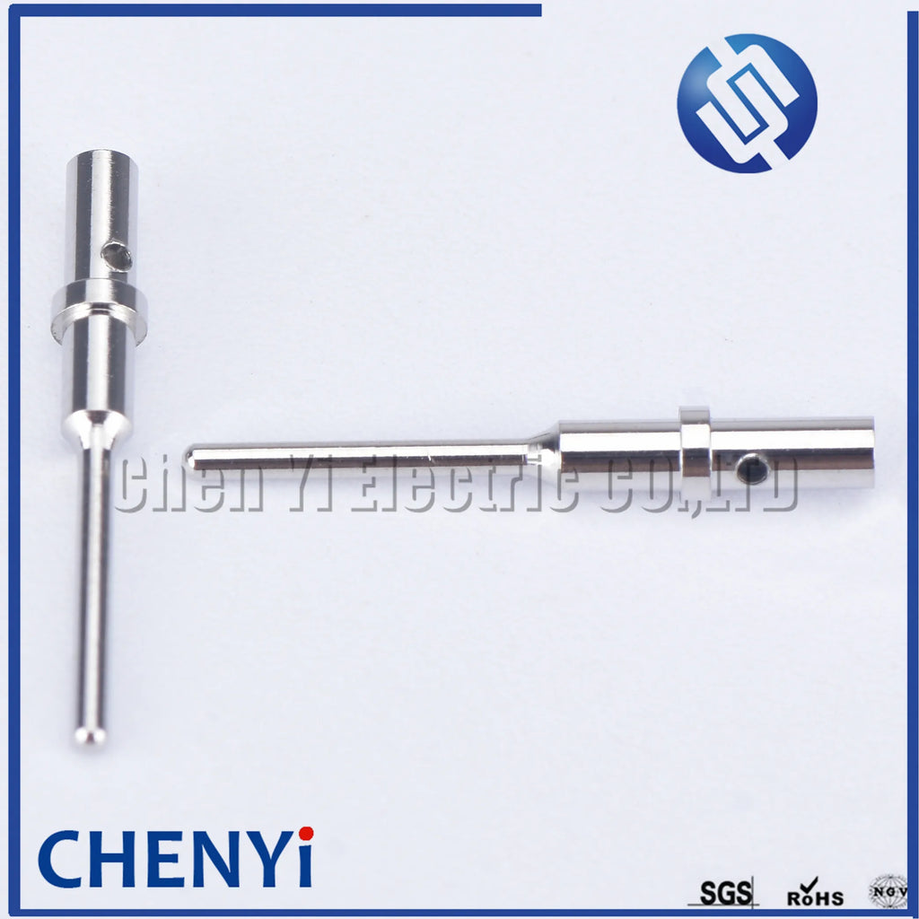 20 Pcs DTM Series Terminals Pins 0462-201-20141/AT62-201-20141 0460-202-20141 Stainless Steel Solid Terminal Deutsch Pin 20 AWG