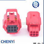 6 Pin male or female Car OBD Diagnostic Plug Auto Universal Socket Automotive Connector MWTPB-06-1A-R protection cover
