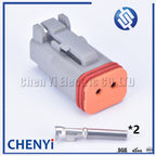 2 Pin Automotive Waterproof Connector Wire harness plug DT06-2S DT04-2P DT04-2P-L012 DT15-2P DT13-2P For Deutsch DT series