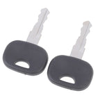 2PCS 14603 Keys For JCB Bomag Dynapac Terex Vibromax New Holland NH  For Ford Moxy Hamm For Volvo