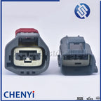 2 Pin Auto Waterproof Connector Water Tank Electronic Fan Controller Cooling Fan Module Regulator Plug 7283-5596-10 7282-5596-10