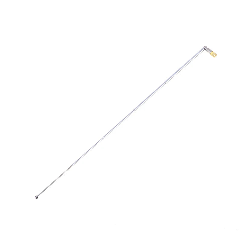 1PC 370mm 5 Sections Telescopic Stainless Steel AM FM Radio Universal Antenna Hot sale