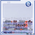 250 Pcs Deutsch DT series Automotive Waterproof Wire Connector Kit DT06-2/3/4/6S DT04-2/3/4/6P Sealed Plug with pins box